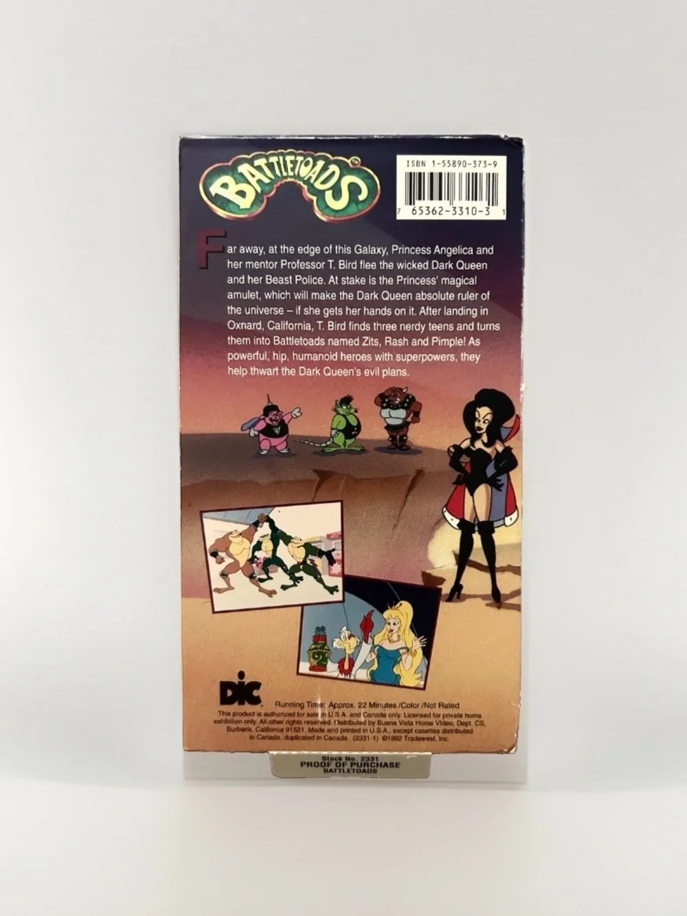 Battle Toads (VHS, 1993)